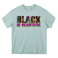 Arona black is beautiful neon Heavy Core Tee - texasbilliewilder