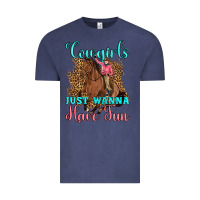 Vintage Denim cowgirls just wanna have fun Vintage Tee - Artiststas