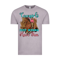 Cowgirls Just Wanna Have Fun Vintage Tee | Teevron