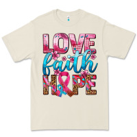 Bone love faith hope with cancer ribbon  ado Premium Tee - AdoDesignShop