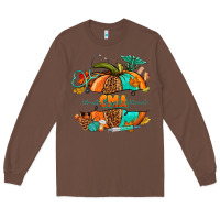 Chestnut cma pumpkin nurse Long Sleeve Tee - NancyCooperArtShop