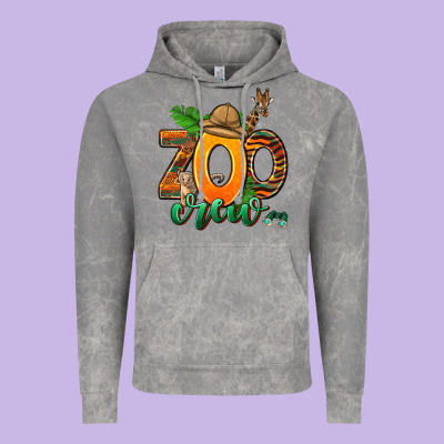 Zoo Crew Vintage Hoodie Designed By Adodesignshop