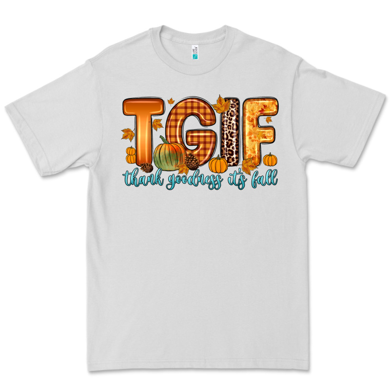 Tgif Thank Goodness It S Fall Premium Tee by Zillion Design Studio | Teevron