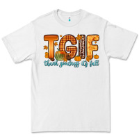 White tgif thank goodness it s fall Premium Tee - Zillion Design Studio