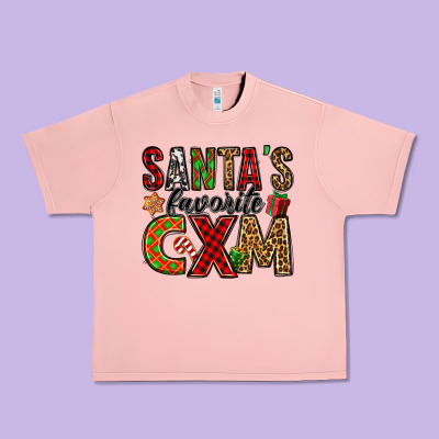Santa's Favorite Cxm Urban Heavy Tee Designed By Jasminsmagicworld