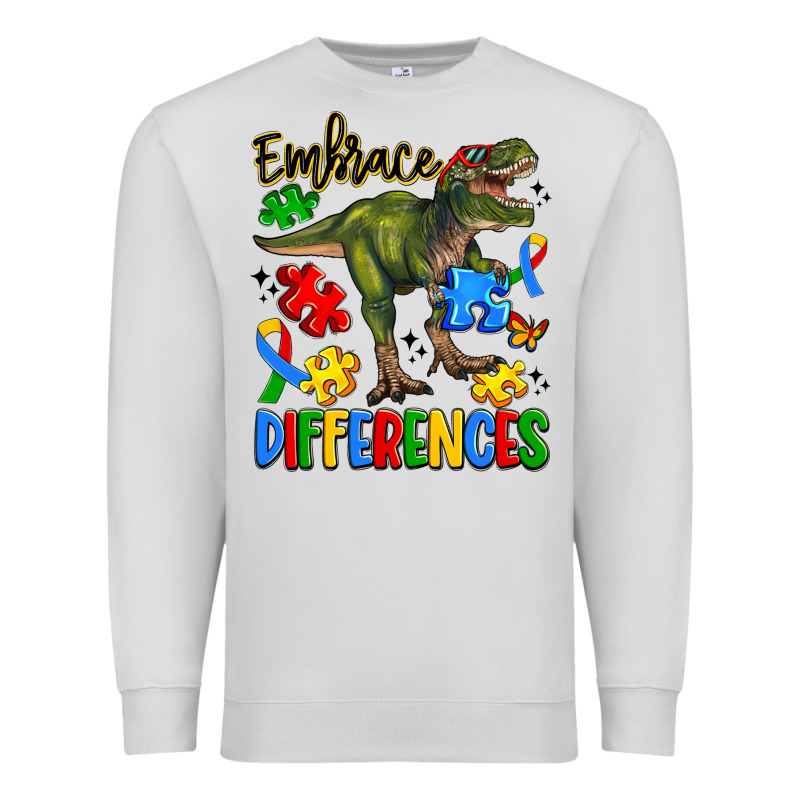 Embrace Differences Premium Sweatshirt by Artiststas | Teevron