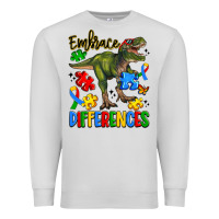 Dove Grey embrace differences Premium Sweatshirt - Artiststas
