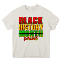 Cream black history month period juneteenth Heavy Core Tee - texasbilliewilder