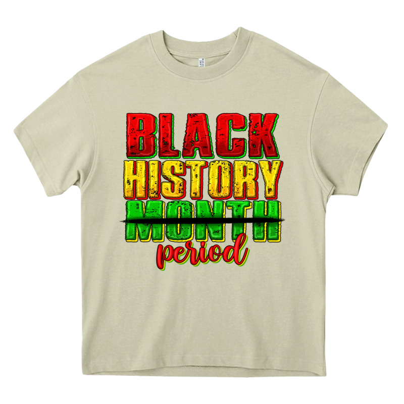 Black History Month Period Juneteenth Heavy Core Tee by texasbilliewilder | Teevron
