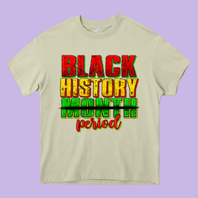 Black History Month Period Juneteenth Heavy Core Tee Designed By Texasbilliewilder