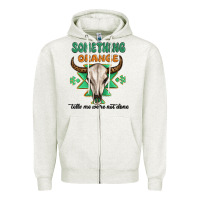 Oatmeal Heather something orange tells me were not done Zipper Hoodie - MaliasSmallBusiness