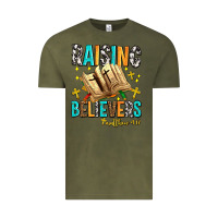 Vintage Olive Raising believers matthew 4 17 Vintage Tee - AdoDesignShop