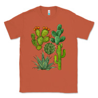 Copper watercolor cactus bundle preview Classic Tee - BarkalooDesign