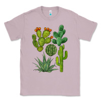 Lilac watercolor cactus bundle preview Classic Tee - BarkalooDesign