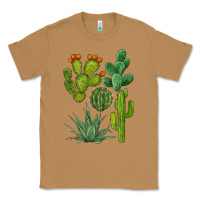 Toasted Coconut watercolor cactus bundle preview Classic Tee - BarkalooDesign