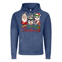 Vintage Denim merry Christmas coffee Vintage Hoodie - JahusDesignShop