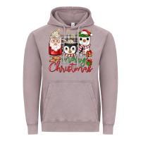 Vintage Zinc merry Christmas coffee Vintage Hoodie - JahusDesignShop