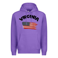 Purple VIRGINIA Premium Hoodie - Bettercallsaul