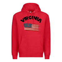 Red VIRGINIA Premium Hoodie - Bettercallsaul