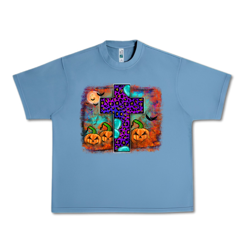 Halloween Cross Urban Heavy Tee by JahusDesignShop | Teevron