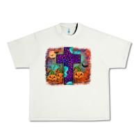 Pistachio halloween cross Urban Heavy Tee - JahusDesignShop