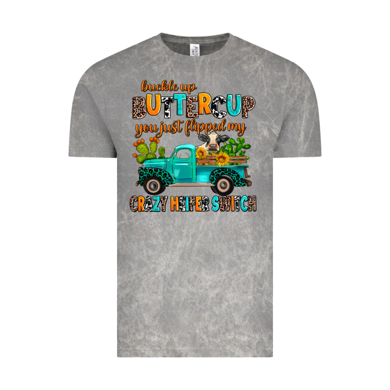 Buckle Up Buttercup You Just Flipped My Crazy Heif Vintage Tee by AdoDesignShop | Teevron