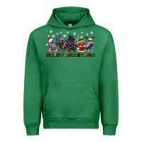 Emerald merry christmas gnomies Urban Hoodie - CowGirlArtShop