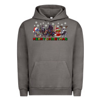 Pigment Tornado merry christmas gnomies Urban Hoodie - CowGirlArtShop