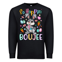 Black so hoppin boujee Premium Sweatshirt - Artiststas