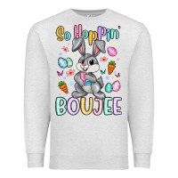 Oatmeal Heather so hoppin boujee Premium Sweatshirt - Artiststas
