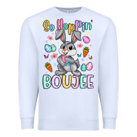 White so hoppin boujee Premium Sweatshirt - Artiststas