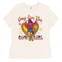 Bone long live the cowgirl Ladies Tee - texasbilliewilder