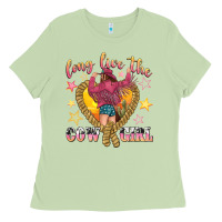 Matcha long live the cowgirl Ladies Tee - texasbilliewilder