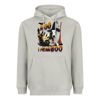 Moon Dust Moo I Mean Boo Holstein Cow Heavyweight Hoodie - LillyAllenDesigns