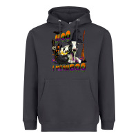 Smoke Moo I Mean Boo Holstein Cow Heavyweight Hoodie - LillyAllenDesigns