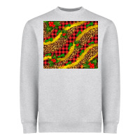 Heather Grey merry with mistletoe Heavyweight Sweatshirt - AdoDesignShop