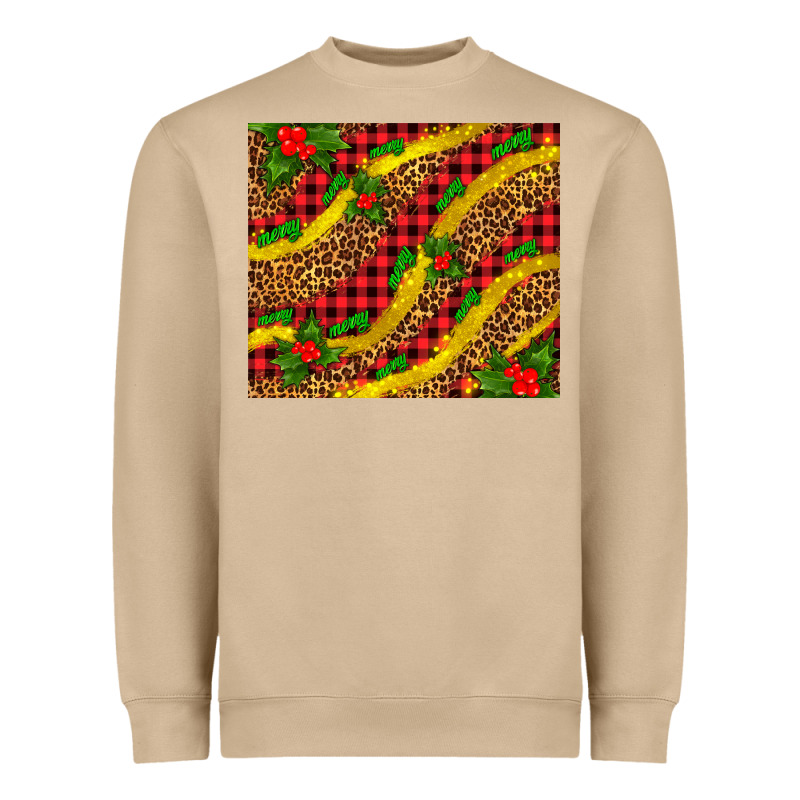 Merry With Mistletoe Heavyweight Sweatshirt by AdoDesignShop | Teevron