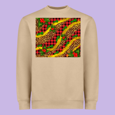 Merry With Mistletoe Heavyweight Sweatshirt Designed By Adodesignshop