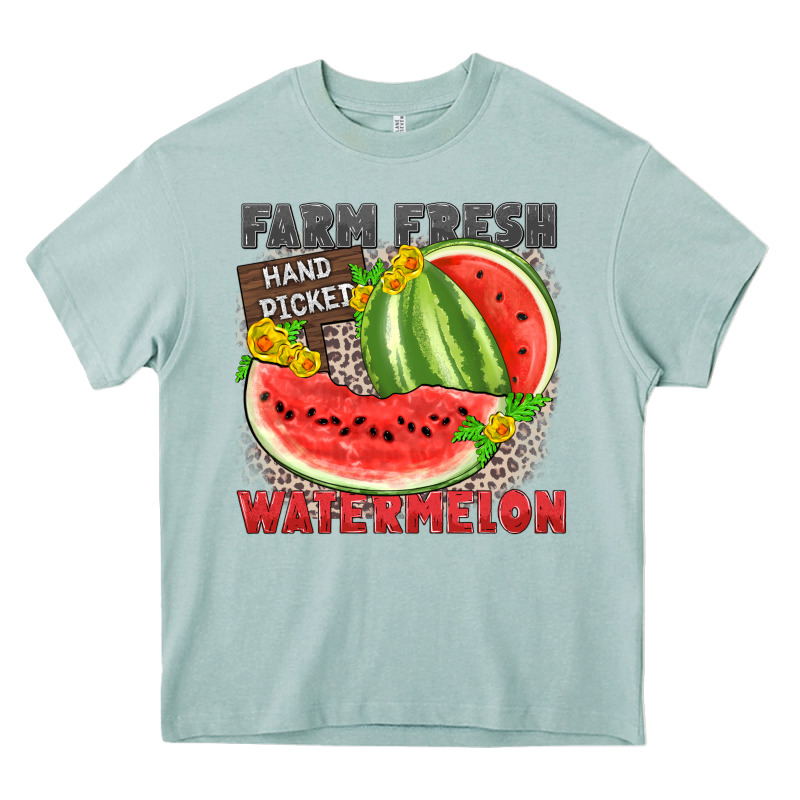 Farm Fresh Watermelon Heavy Core Tee by Zillion Design Studio | Teevron