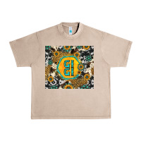 French Oak gigi sunflower turquoise Urban Heavy Tee - Jasminsmagicworld