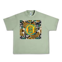 Oil Green gigi sunflower turquoise Urban Heavy Tee - Jasminsmagicworld