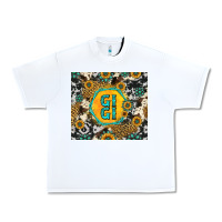 White gigi sunflower turquoise Urban Heavy Tee - Jasminsmagicworld