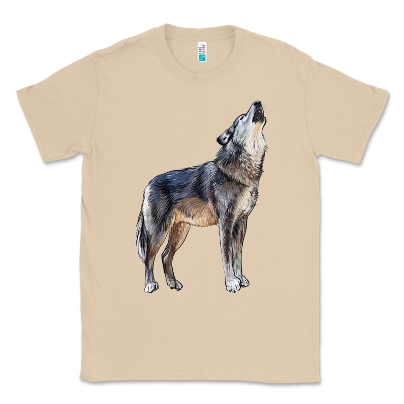 Wolf Classic Tee by LillyAllenDesigns | Teevron