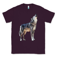 Plum wolf Classic Tee - LillyAllenDesigns