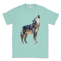 Seafoam wolf Classic Tee - LillyAllenDesigns
