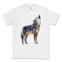 White wolf Classic Tee - LillyAllenDesigns