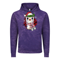 Cloud Purple Christmas snowman coffee Vintage Hoodie - JahusDesignShop