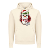 Vintage Artic Christmas snowman coffee Vintage Hoodie - JahusDesignShop