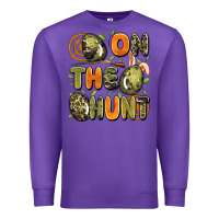 Purple on the hunt easter Premium Sweatshirt - Artiststas