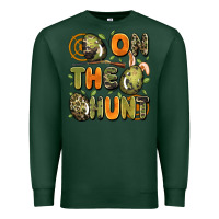 Sports Green on the hunt easter Premium Sweatshirt - Artiststas